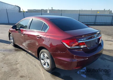 2014 Honda Civic Lx from USA, damaged, VIN 19XFB2F57EE255164